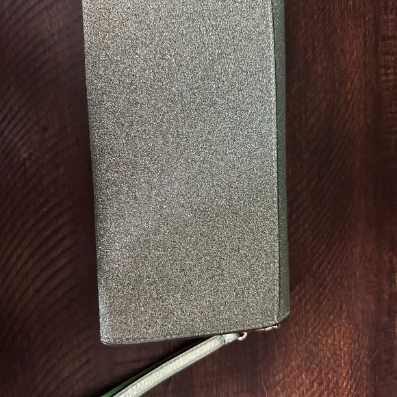 Kate Spade Green Glitter Wristlet - Picture 6 of 9